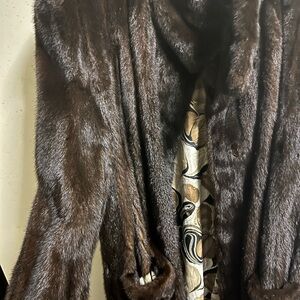 Fur jacket womens large